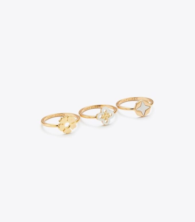 Juego de anillos apilables Forget Me Not Juego de anillos apilables Forget Me Not