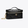 Kira Diamond Quilt East-West Vanity Case Kira Diamond Quilt East-West Vanity Case