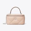 Kira Diamond Quilt Vanity Case