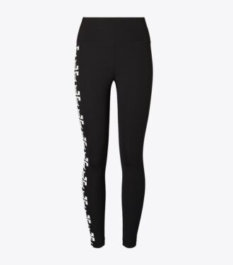 Leggings 7/8 con logotipo reflectante y compresión Leggings 7/8 con logotipo reflectante y compresión