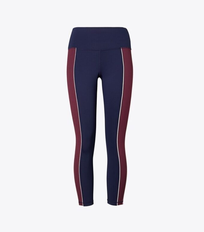 Leggings 7/8 de talle alto y ligero con ribete Leggings 7/8 de talle alto y ligero con ribete