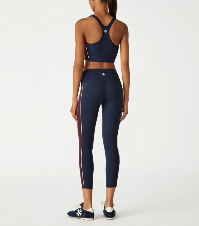 Leggings 7/8 de talle alto y ligero con ribete Leggings 7/8 de talle alto y ligero con ribete