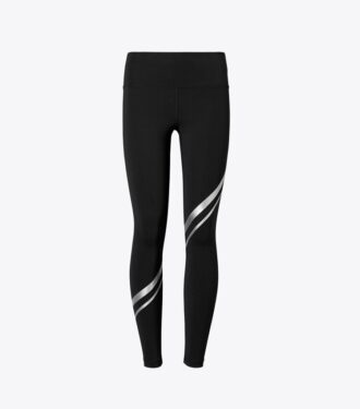 Leggings Sculpt Compression Metallic Chevron
