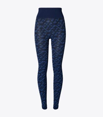 Leggings sin costuras con jacquard prismático T Monogram