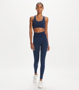 Leggings sin costuras con jacquard prismático T Monogram