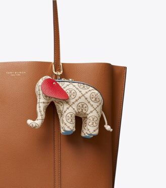 Llavero con monograma T Elephant