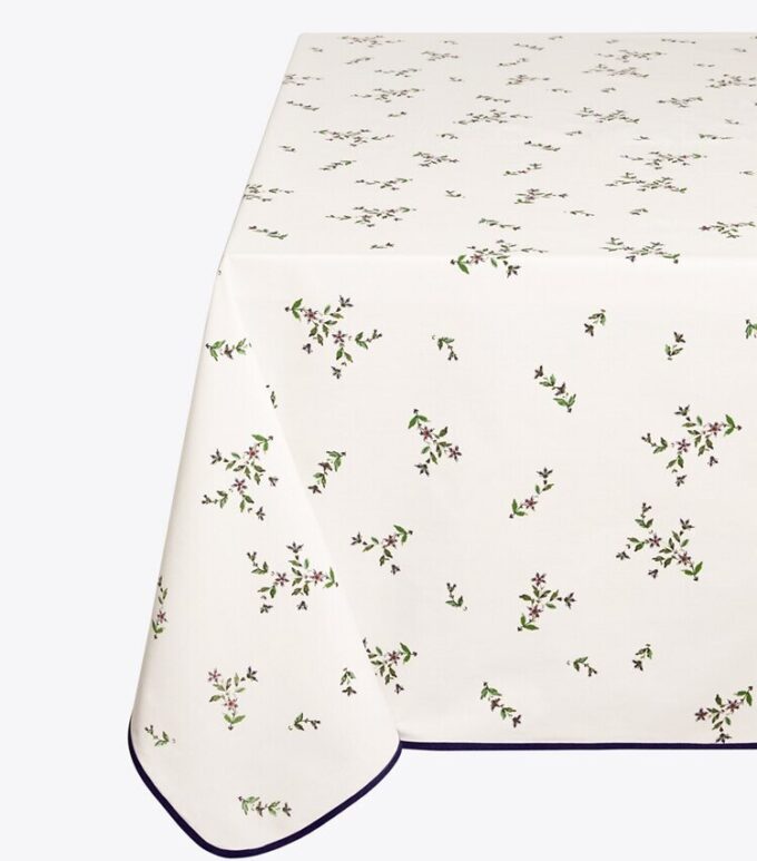 Mantel cuadrado Jolie Fleur, 178 cm