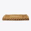 Mantel individual rectangular de yute, juego de 4 Mantel individual rectangular de yute, juego de 4