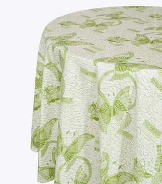 Mantel redondo Butterfly Batik, 304,8 cm