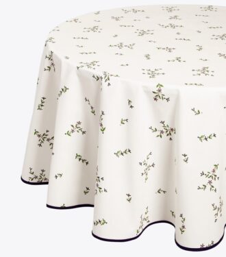 Mantel redondo Jolie Fleur, 178 cm