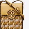 Miller Bolso bandolera para teléfono con tejido de cesta Miller Bolso bandolera para teléfono con tejido de cesta
