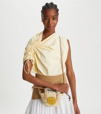 Mini bolso cesta de paja Ella