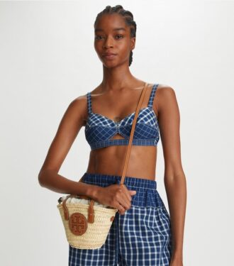 Mini bolso cesta de paja Ella