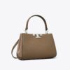 Mini bolso tipo satchel Eleanor con textura granulada Mini bolso tipo satchel Eleanor con textura granulada