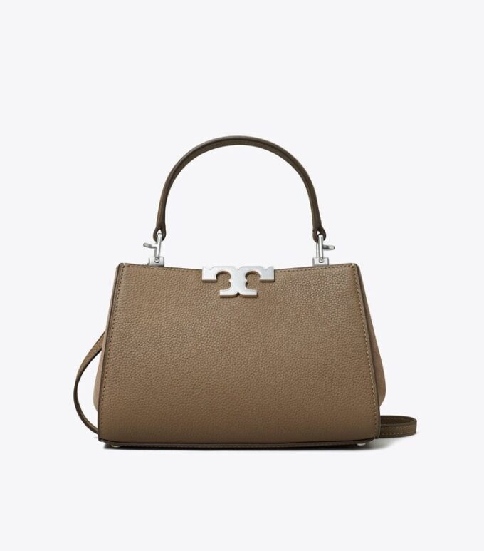Mini bolso tipo satchel Eleanor con textura granulada Mini bolso tipo satchel Eleanor con textura granulada
