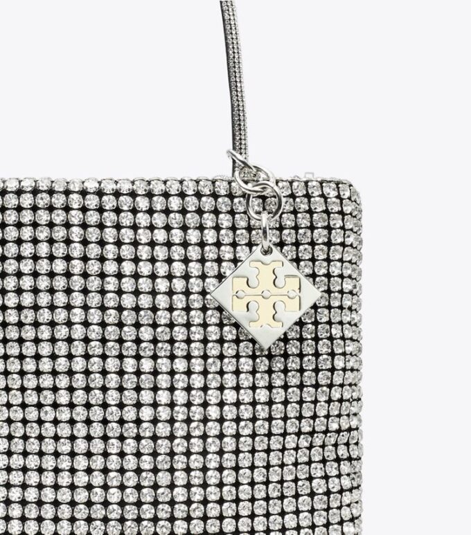 Mini bolso tote con adornos de cristales Night Owl Mini bolso tote con adornos de cristales Night Owl