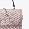 Mini Kira Moto Quilt Metallic Top-Handle Crossbody Mini Kira Moto Quilt Metallic Top-Handle Crossbody