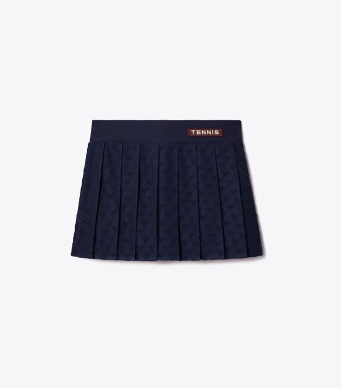 Minifalda de tenis de jacquard de rizo Minifalda de tenis de jacquard de rizo