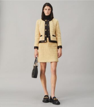 Minifalda de tweed
