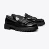 Mocasines clásicos con flecos y suela gruesa Mocasines clásicos con flecos y suela gruesa