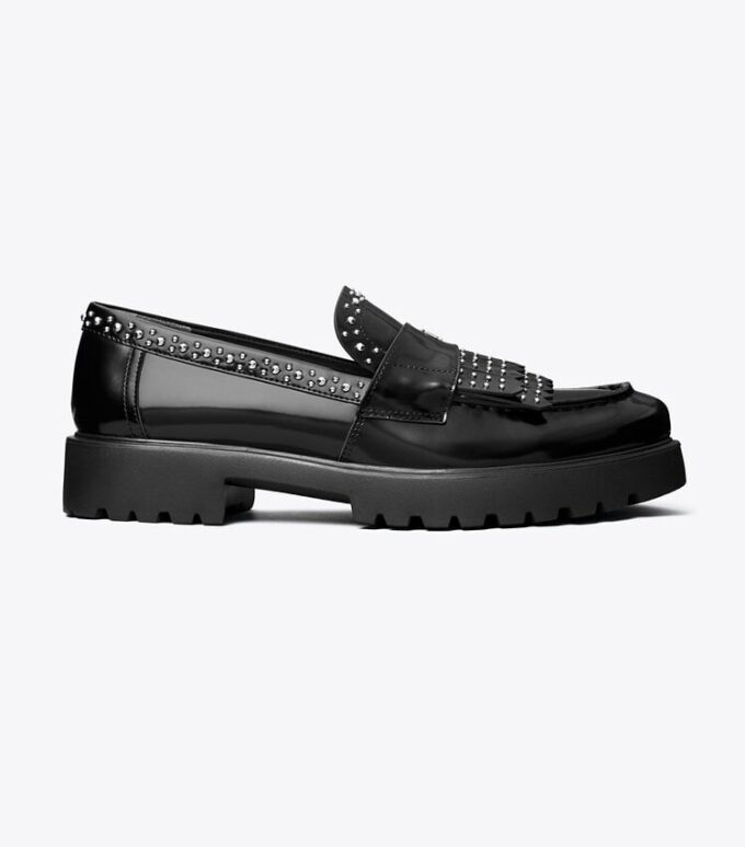 Mocasines clásicos con flecos y suela gruesa Mocasines clásicos con flecos y suela gruesa