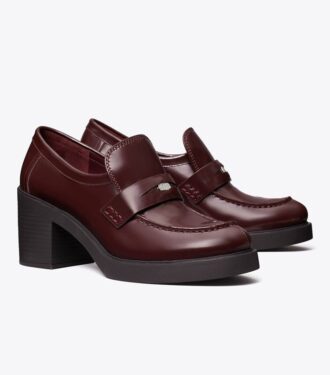 Mocasines clásicos con tacón