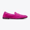 Mocasines de ante tipo ballet