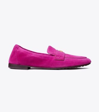 Mocasines de ante tipo ballet