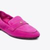 Mocasines de ante tipo ballet
