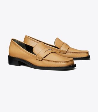 Mocasines de punta cuadrada