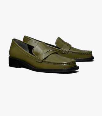 Mocasines de punta cuadrada