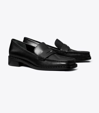 Mocasines de punta cuadrada