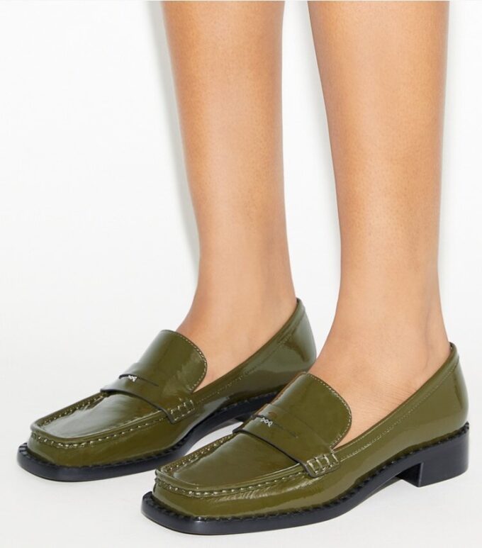 Mocasines de punta cuadrada Mocasines de punta cuadrada