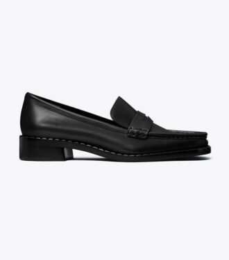 Mocasines de punta cuadrada