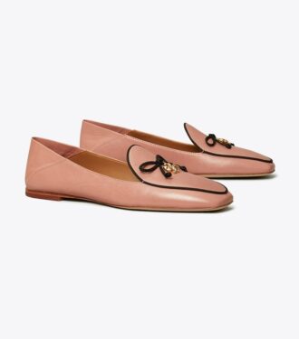 Mocasines Tory Charm de dos tonos