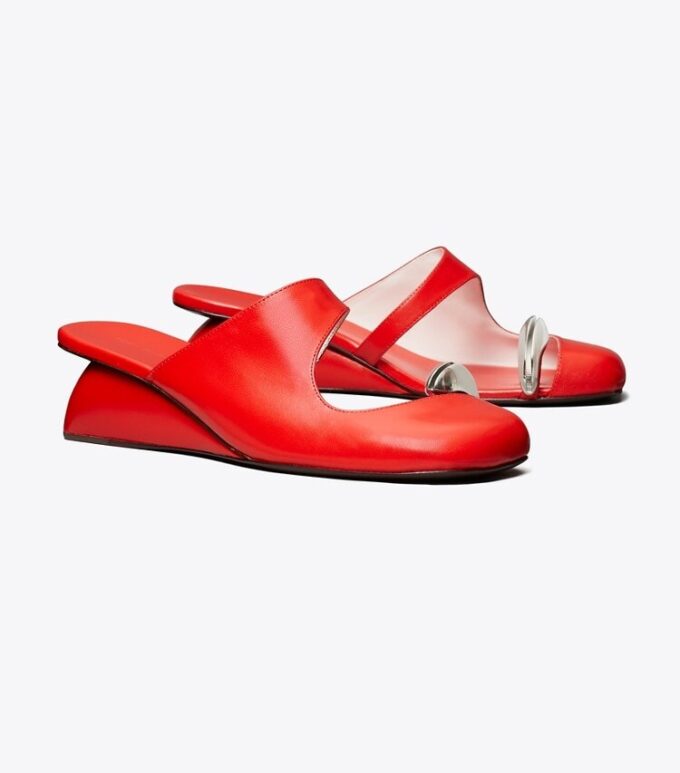 Mules con cuña perforadas