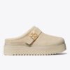 Mules con plataforma de piel de oveja Mellow Mules con plataforma de piel de oveja Mellow
