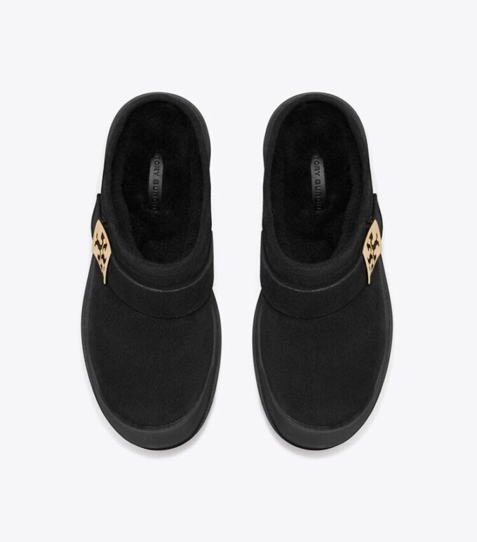 Mules con plataforma de piel de oveja Mellow Mules con plataforma de piel de oveja Mellow