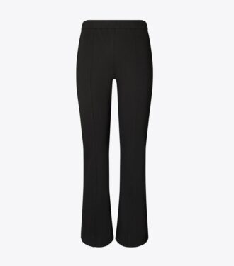 Pantalón acampanado corto de compresión