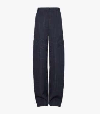 Pantalón ancho de lana Pantalón ancho de lana