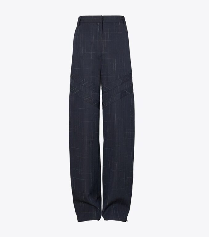 Pantalón ancho de lana Pantalón ancho de lana