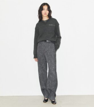 Pantalón ancho de lana Pantalón ancho de lana