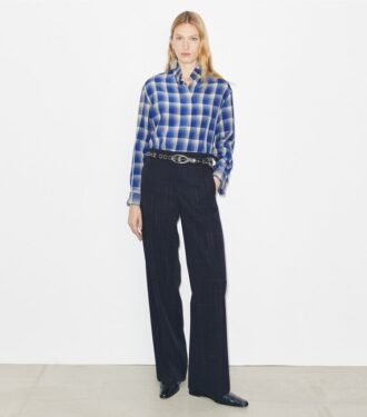 Pantalón ancho de lana Pantalón ancho de lana