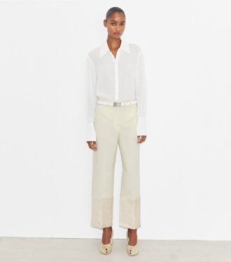 Pantalón corto de crepé