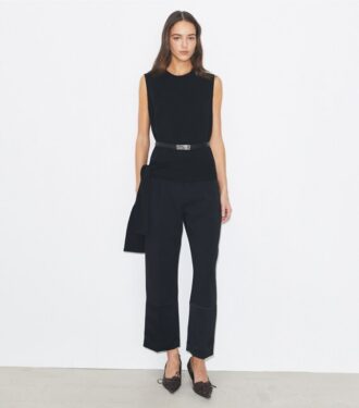 Pantalón corto de crepé