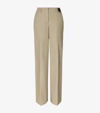 Pantalón de algodón desgastado
