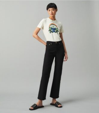 Pantalón vaquero acampanado