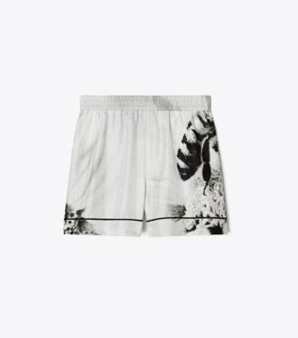 Pantalones cortos Camp de seda