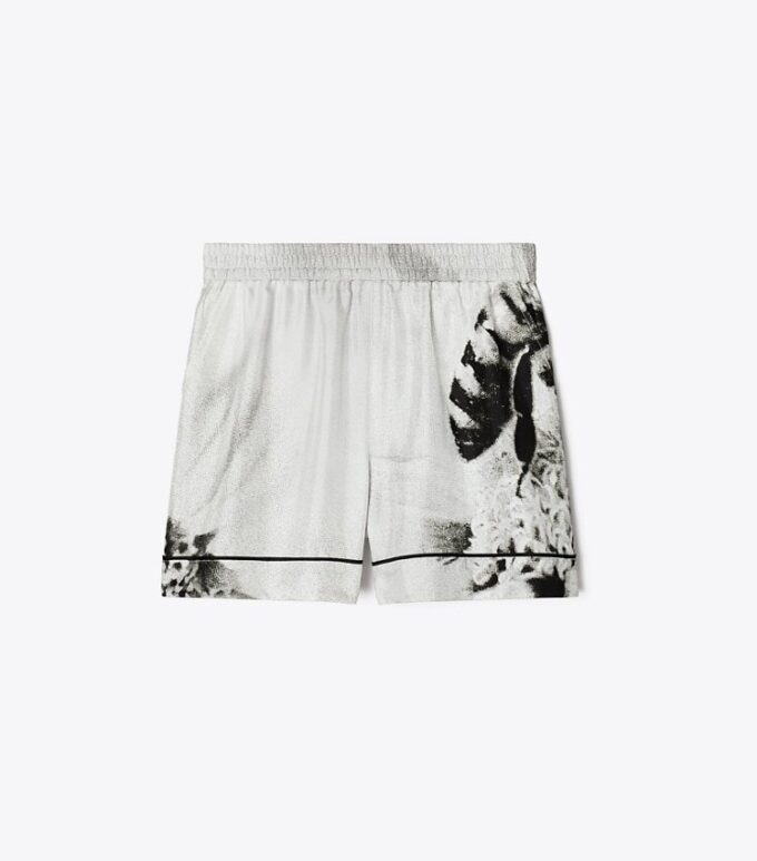 Pantalones cortos Camp de seda