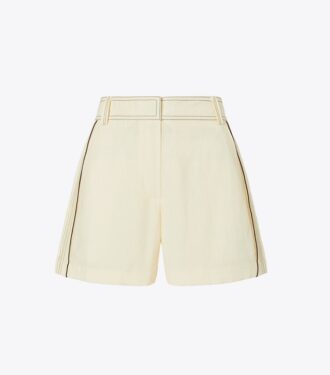 Pantalones cortos de lino
